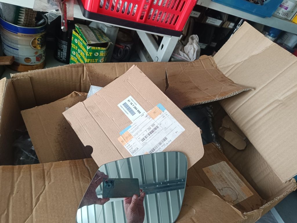 Vendo um vidro de espelho
