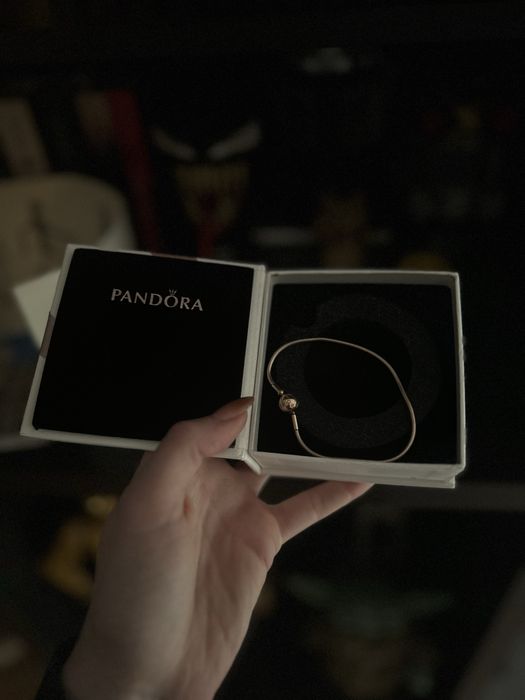 Złota bransoletka Pandora oryginalna zlota 14 k