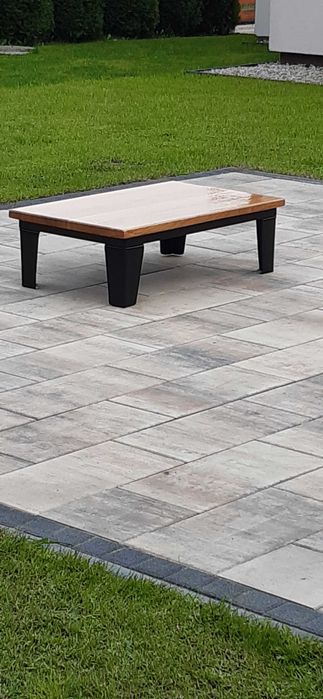 Stolik kawowy,lity dąb,100×63×32cm.