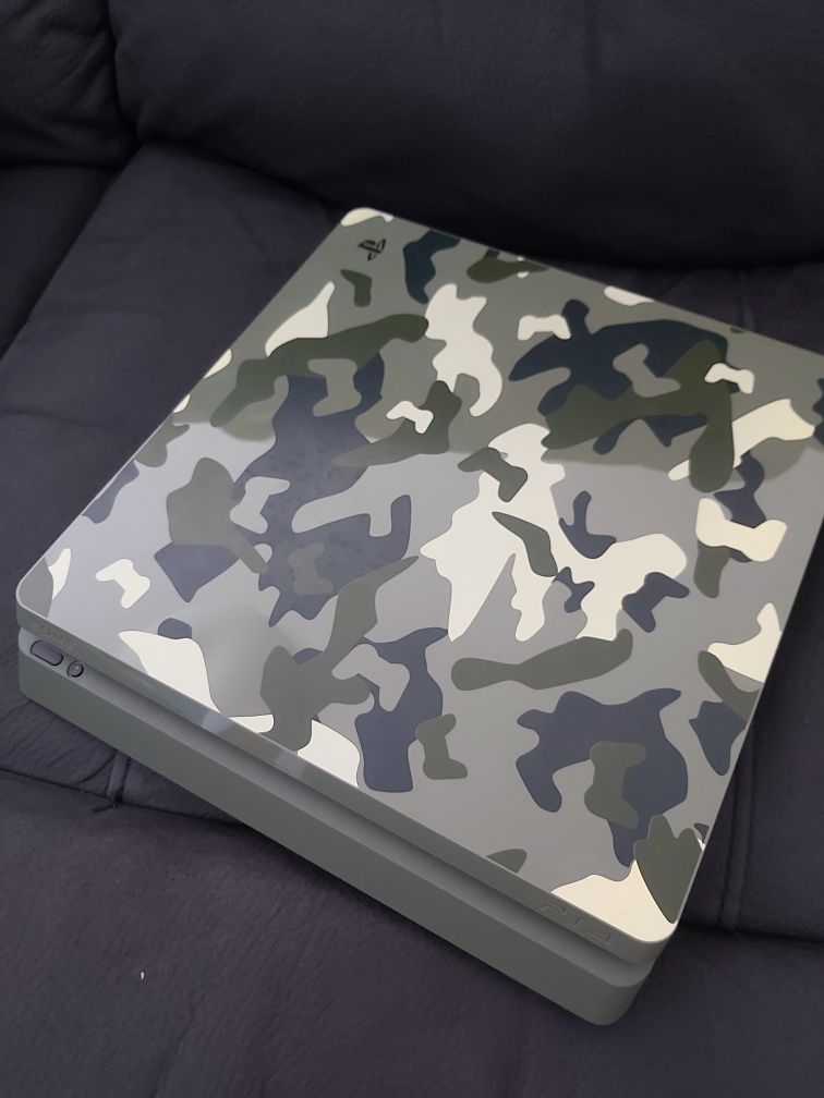 Ps4 slim 1tb edição limitada call of duty