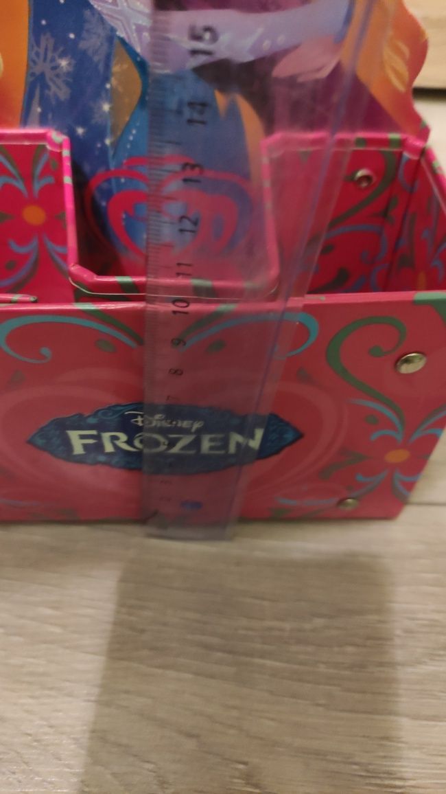 Pudełko pojemnik na przybory szkolne na biurko Frozen Kraina Lodu