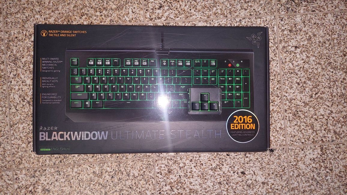 Teclado Razer Blackwidow Ultimate Stealth 2016