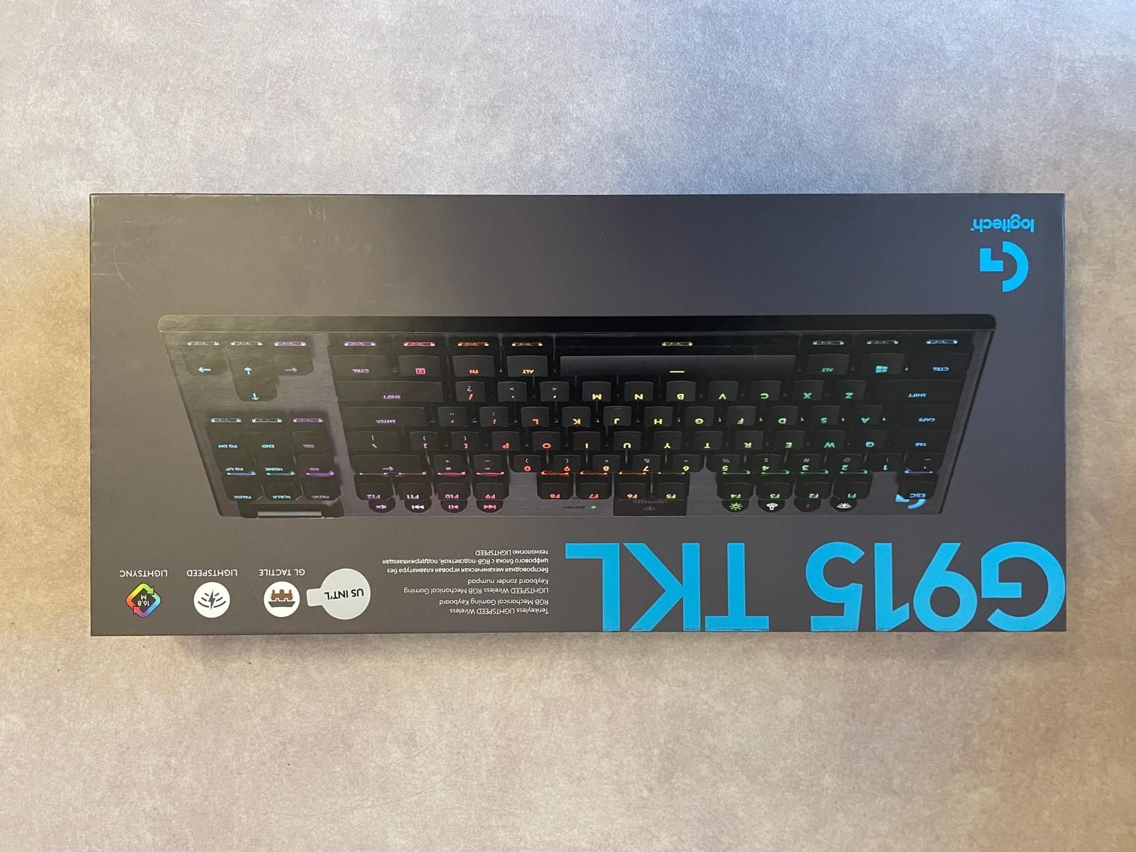 Bezprzewodowa klawiatura mechaniczna Logitech G915 TKL Lightspeed