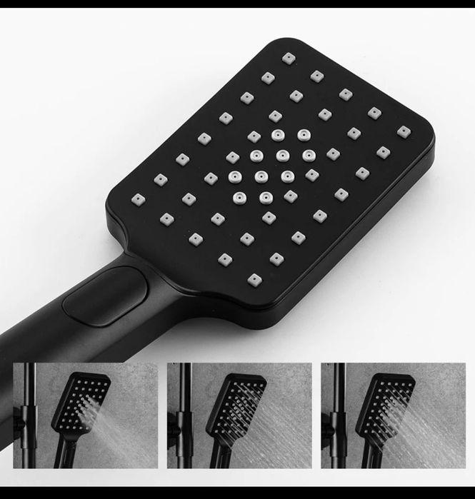 Акция Душевая система FRAP (латунь черный)