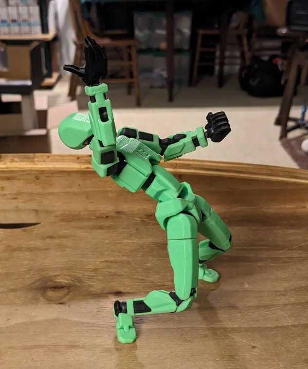 Робот конструктор фигурка игрушка сувенир Лаки 13 DUMMY lucky
