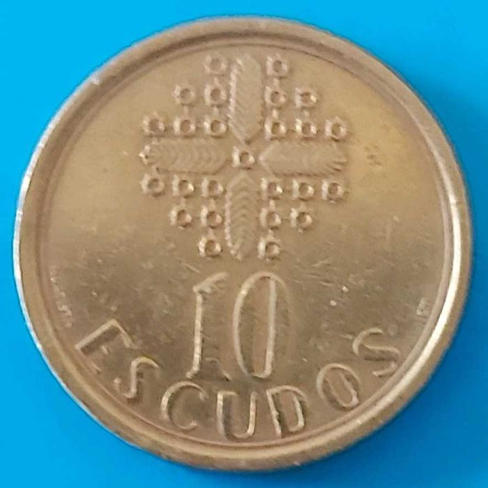 10$00 de 1989 Republica Portuguesa