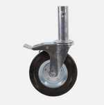 Kółka do Rusztowania warszawskiego z hamulcem 160mm 200mm Komplet 4szt