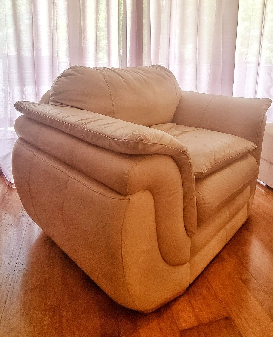 Poltrona, sofa de pele
