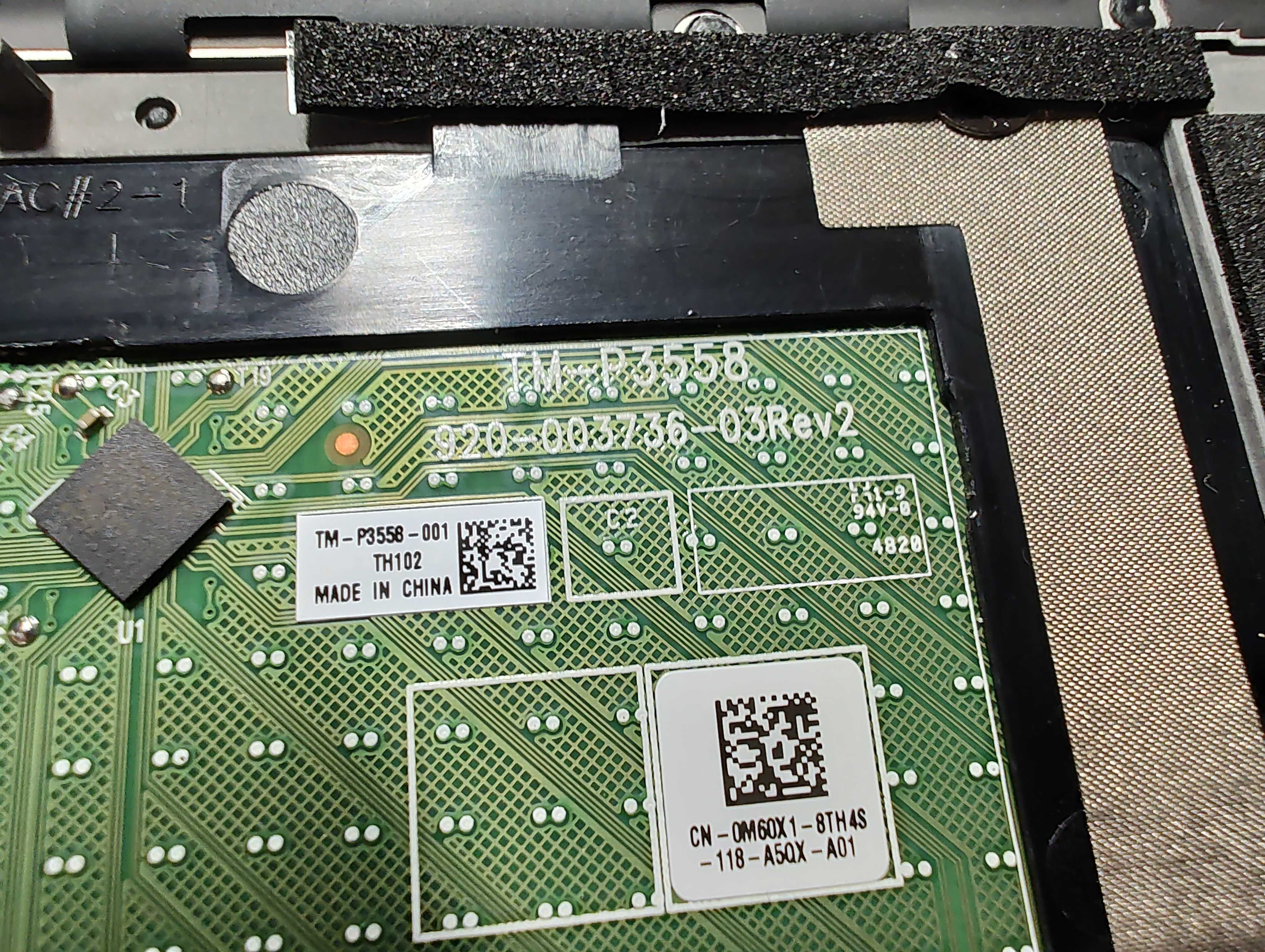 Корпус топкейс, палмрест для ноутбука Dell XPS 13 9310
