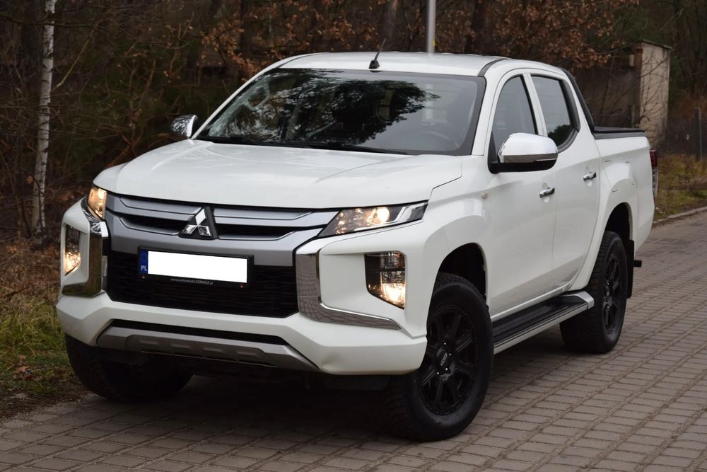 Mitsubishi L200 SALON POLSKA Serwis ASO Bezwypadkowy 4X4 Navi Android Faktura VAT 23%