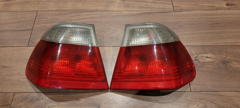 Lampy tył BMW E46 Sedan biały kierunek ORYGINAŁ