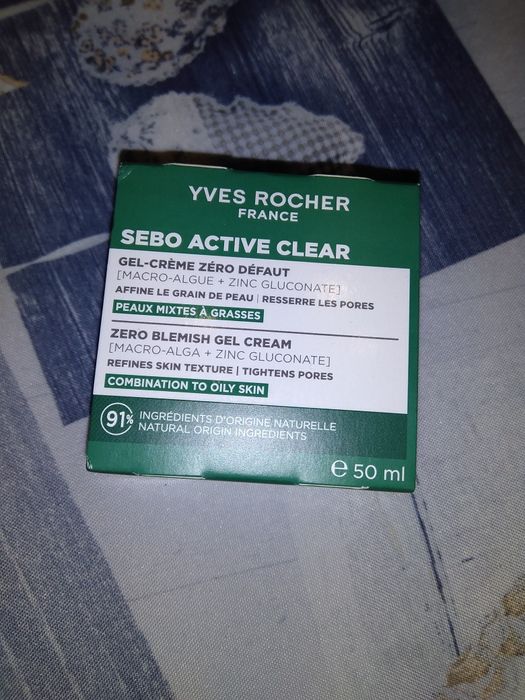 Gel Creme Zero Defeitos Yves Rocher  ( rosto)
