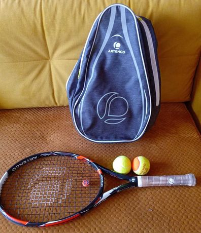 Rakieta tenisowa Artengo Graphite z torbą + dwa gratisy