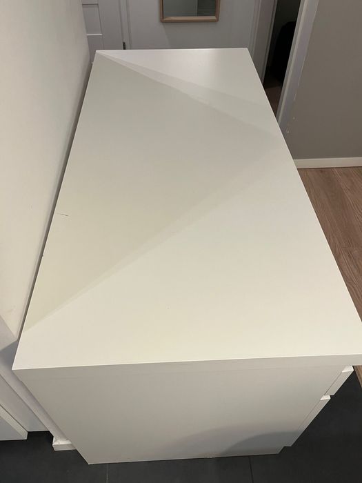 Biurko białe ikea 65 x 140 cm