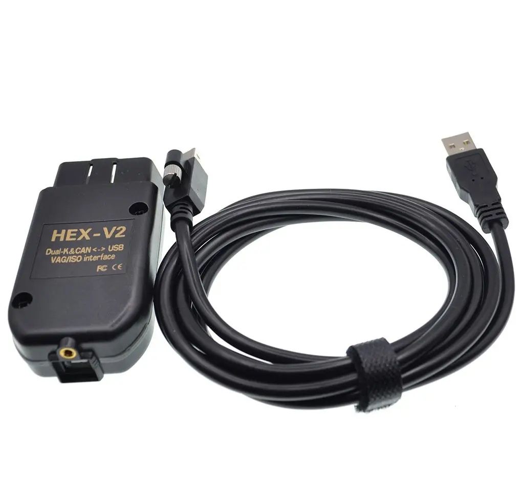 2024 Автосканер VAG COM 24.7 PRO+VCDS HEX CAN Сканер VAG-COM ELM327