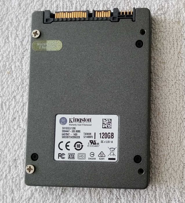 Disco SSD SATA de 120GB - Kingston Hiperx