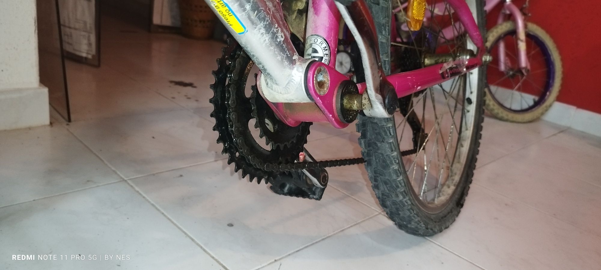 Bicicleta menina roda 24