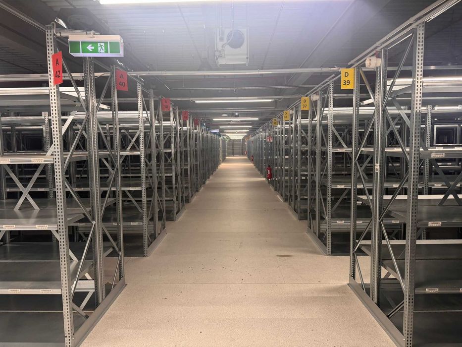 Regał magazynowy BITO 1,9x1,25 m 60 cm głęboki 553,50 zł brutto