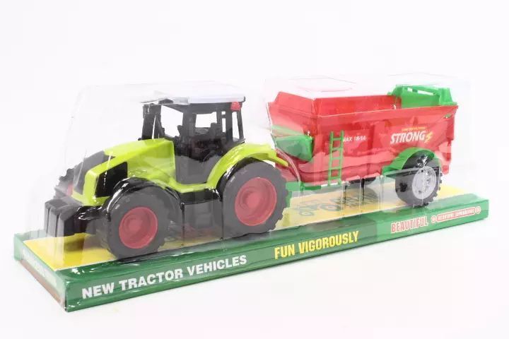 Traktor z maszyną rolniczą 666-211A 11649. MZ-IMPORT