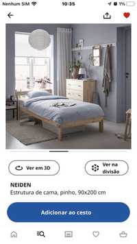 Cama IKEA solteiro