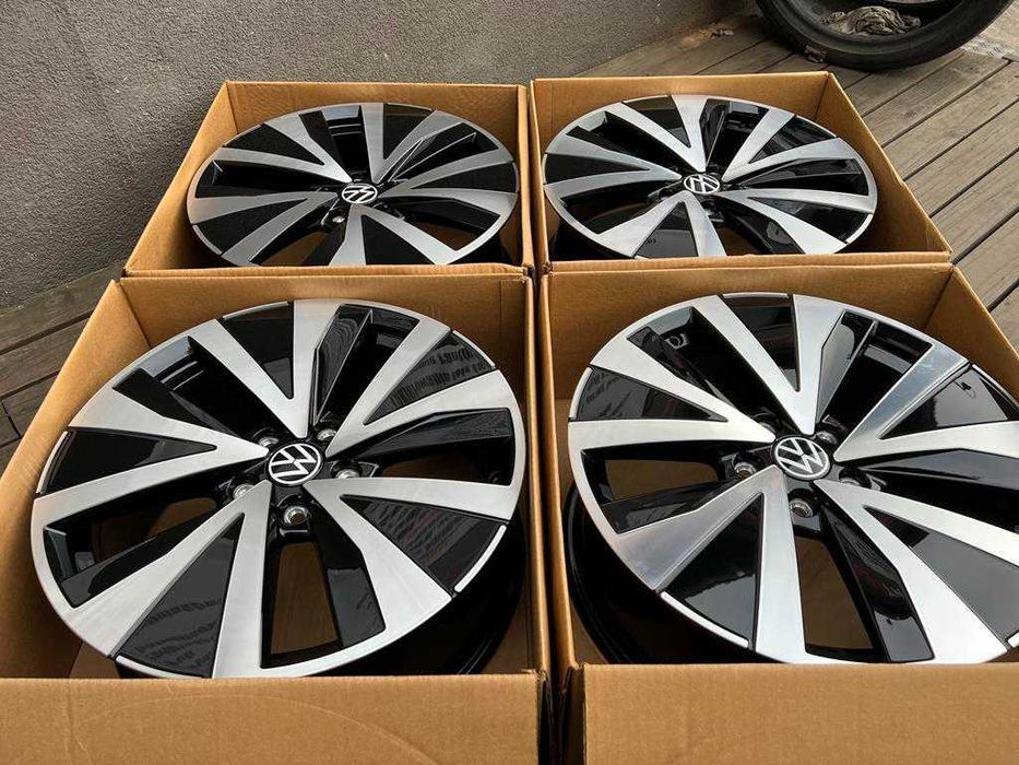 Oryginał felgi 18cali VW Golf Jetta Caddy Touran Passat 5x112 nr8041