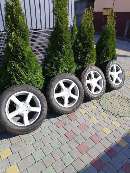 215 60 16 зима kumho 7.7mm 5*112