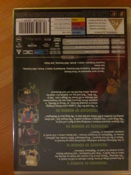 The Simpsons Treehouse of Horror DVD