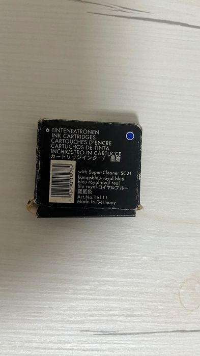 Montblanc – 6 Cartuchos de Tinta Originais