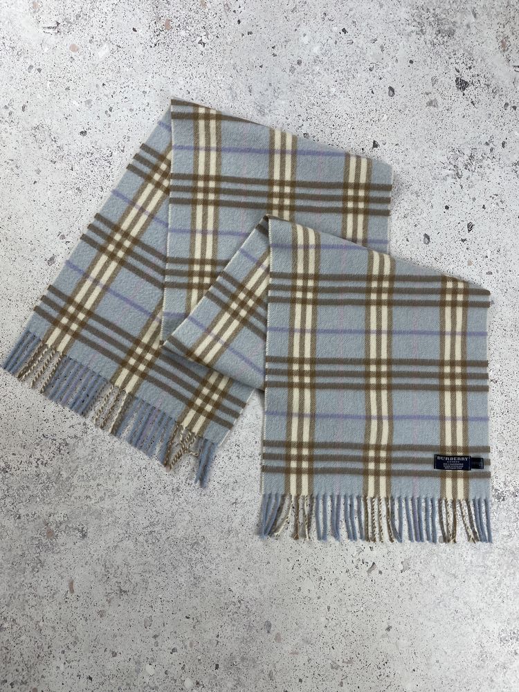 Burberry vintage cashmere scarf кашеміровий шарф Оригінал