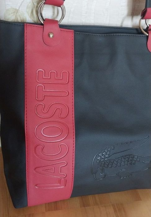 Продам женскую новую сумку шоппер Lacoste. Оригинал