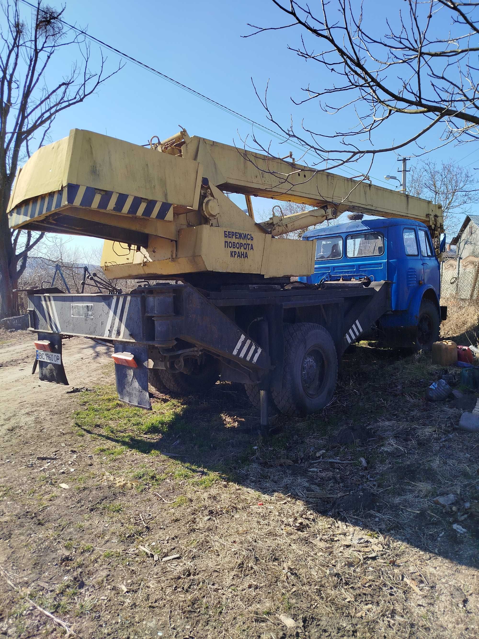 Автокран КС3577 на базі МАЗ-5334 1990рік