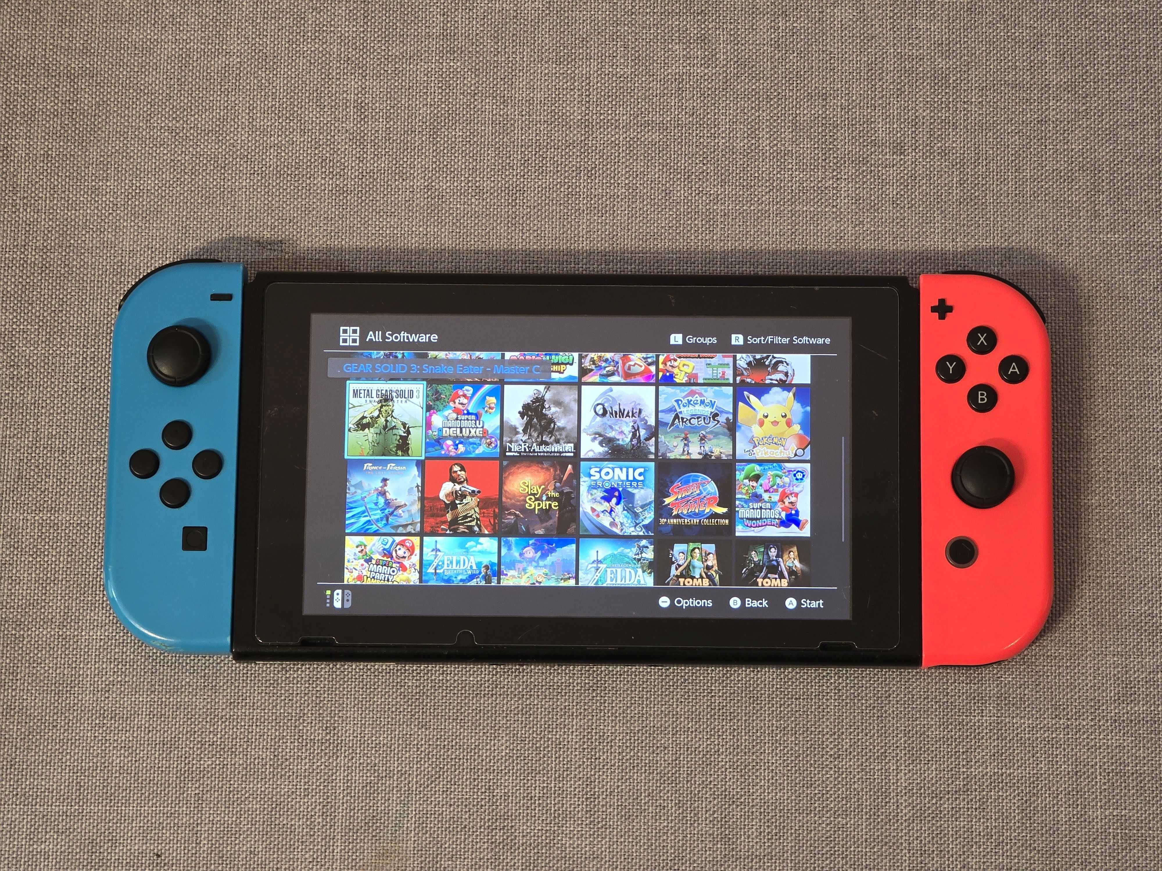 Nintendo Switch V2 z chipem 256GB
