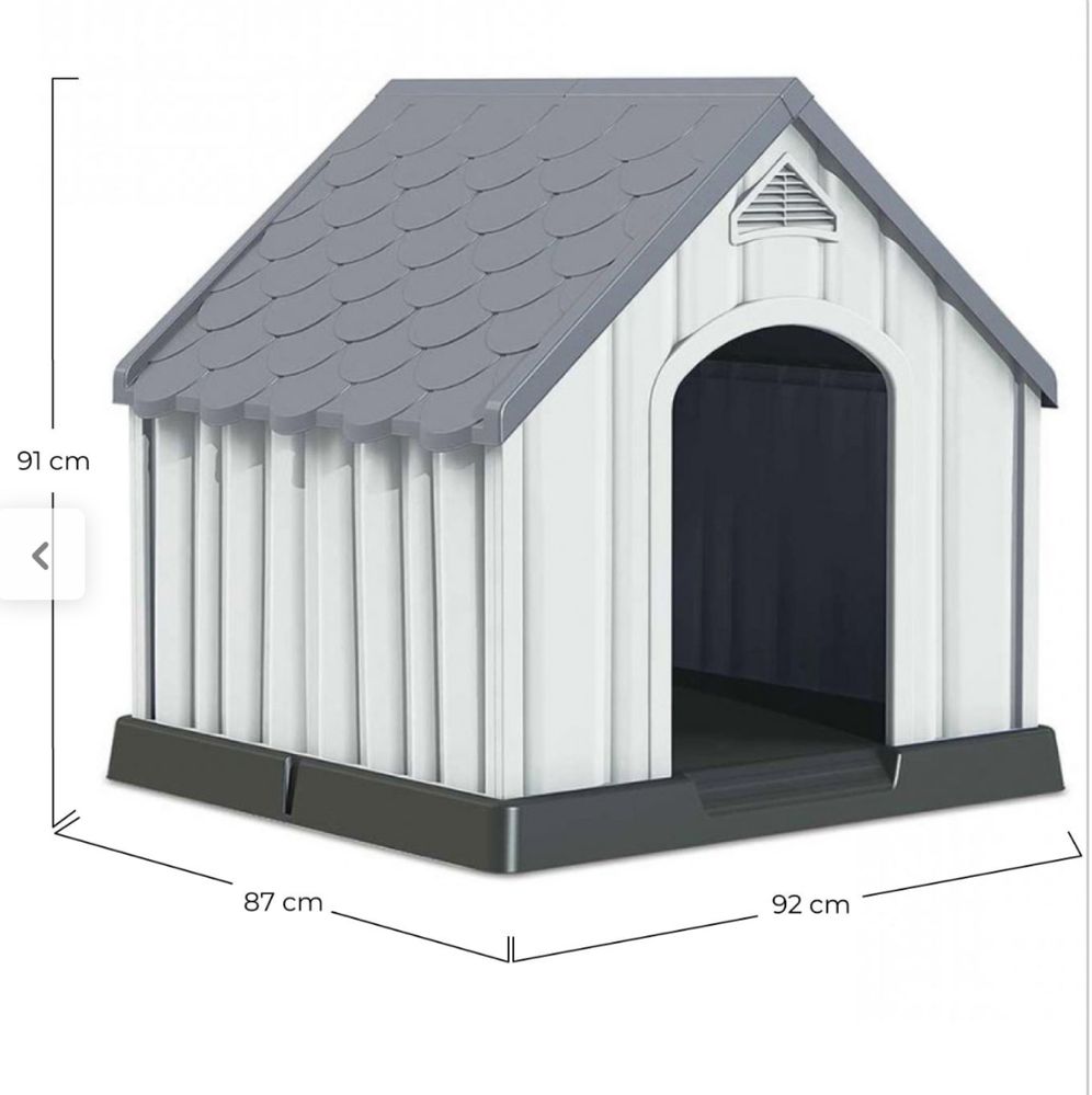 Casinha de cachorro em Resina Semi nova