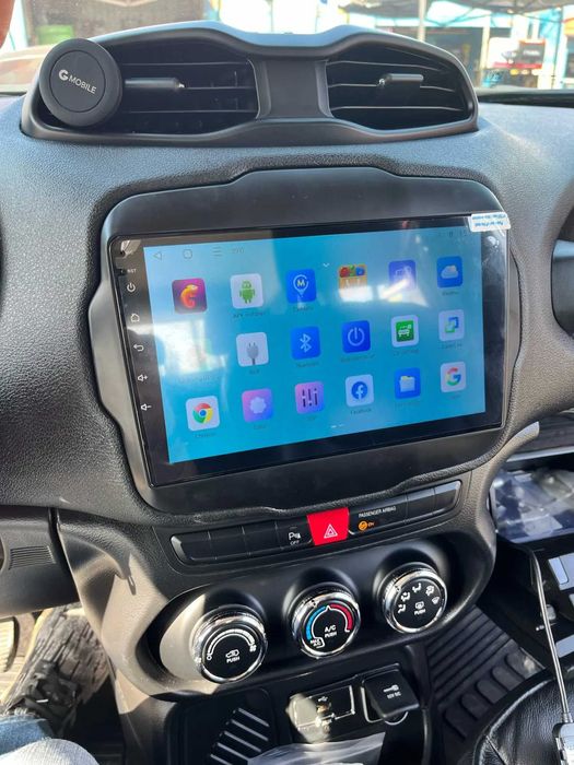 Auto Rádio Jeep Renegade 2Din Ano 2016 até 2020