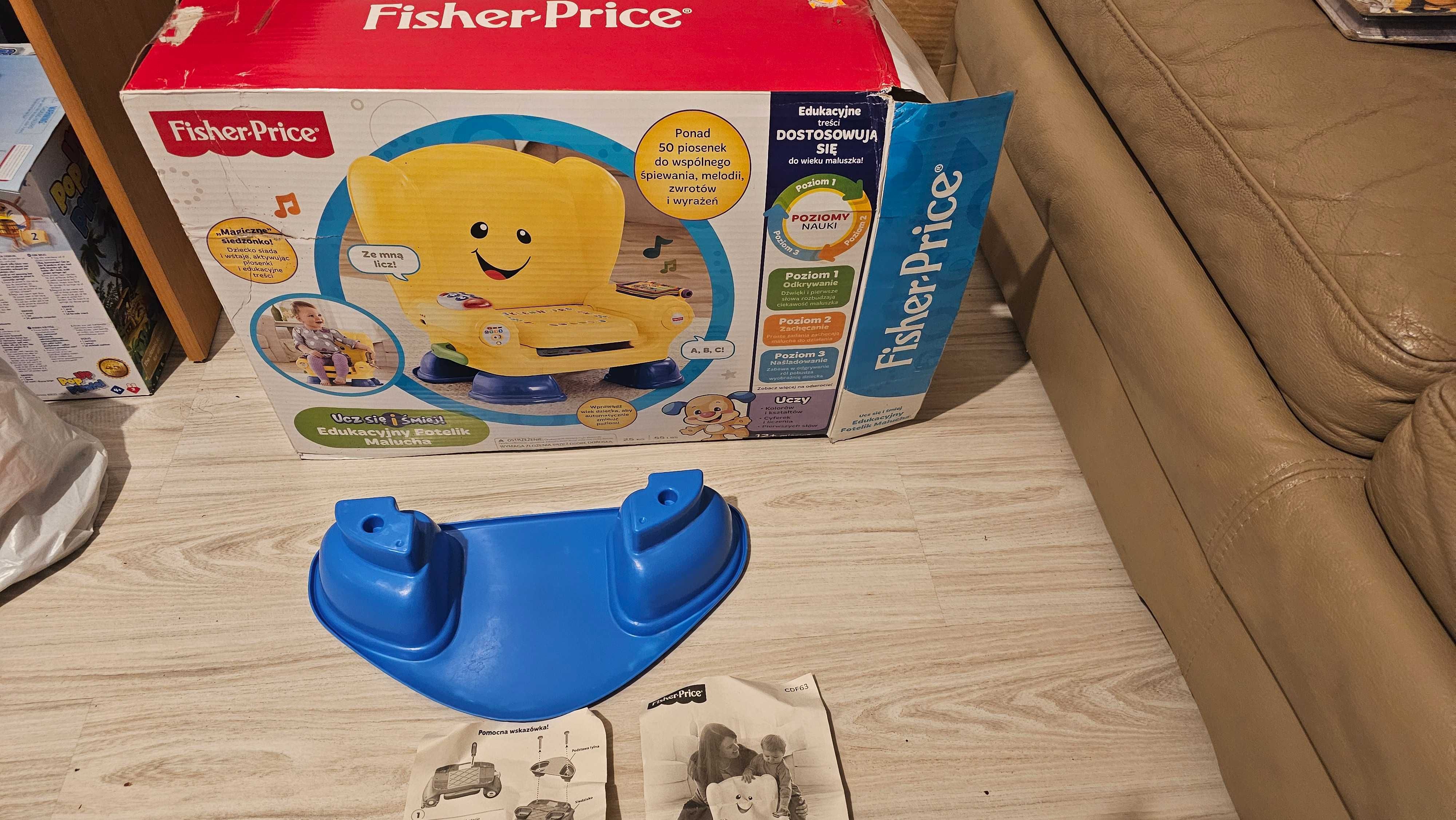 Fisher-Price edukacyjny fotelik malucha.