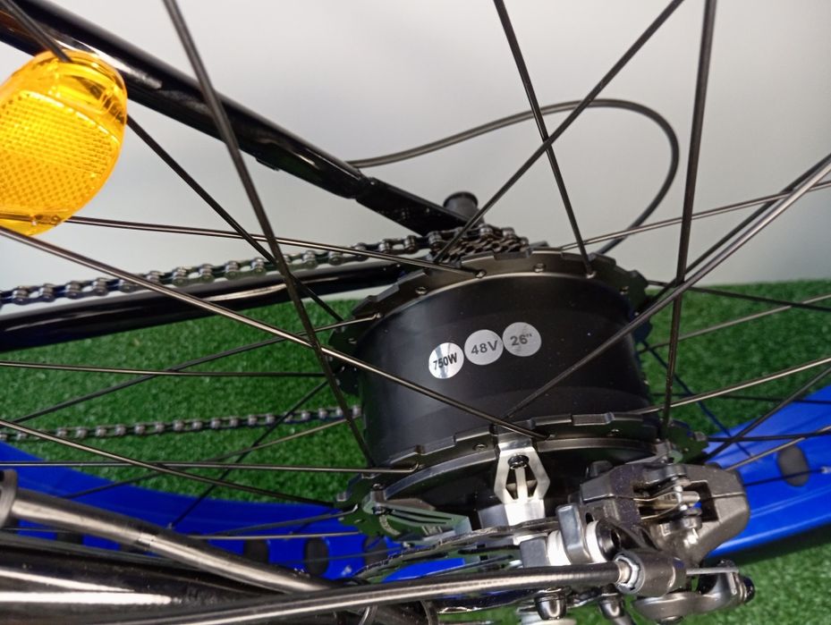 Електровелосипед, фетбайк, фэтбайк Cross Tank 26 " рама 19" 750 w