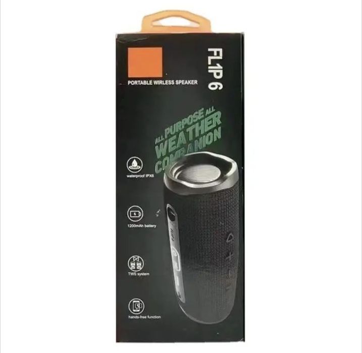 Rest Портативна колонка Flip 6 Black