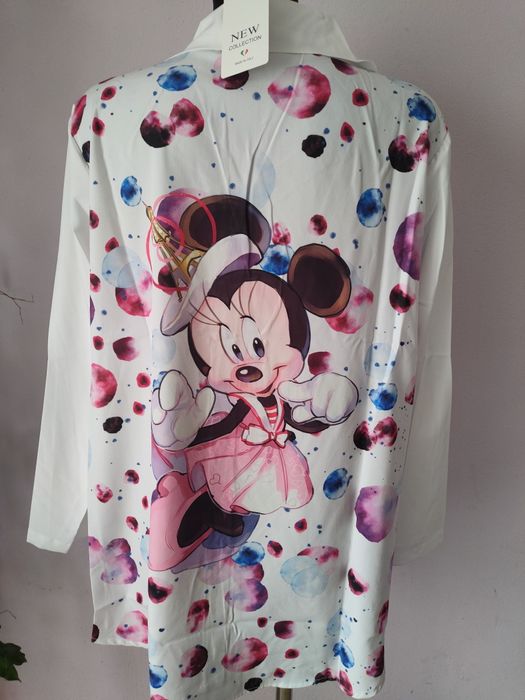 Koszula dłuższa damska myszka Miki rozm.M/L/xl