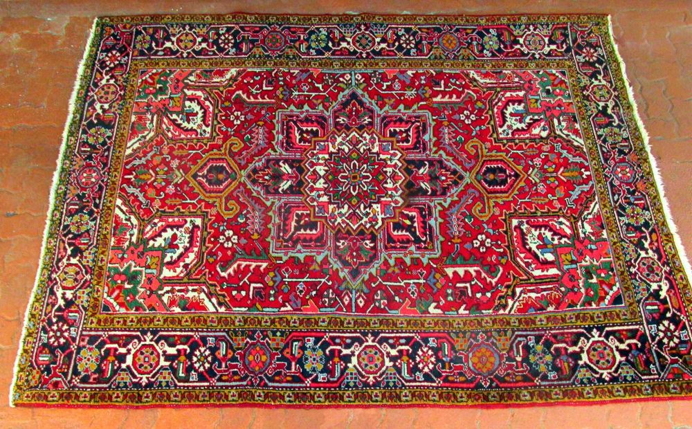 Impressionante Tapete KAZAK tecido à mão, lã s/ algodão, c/ 290x205cm