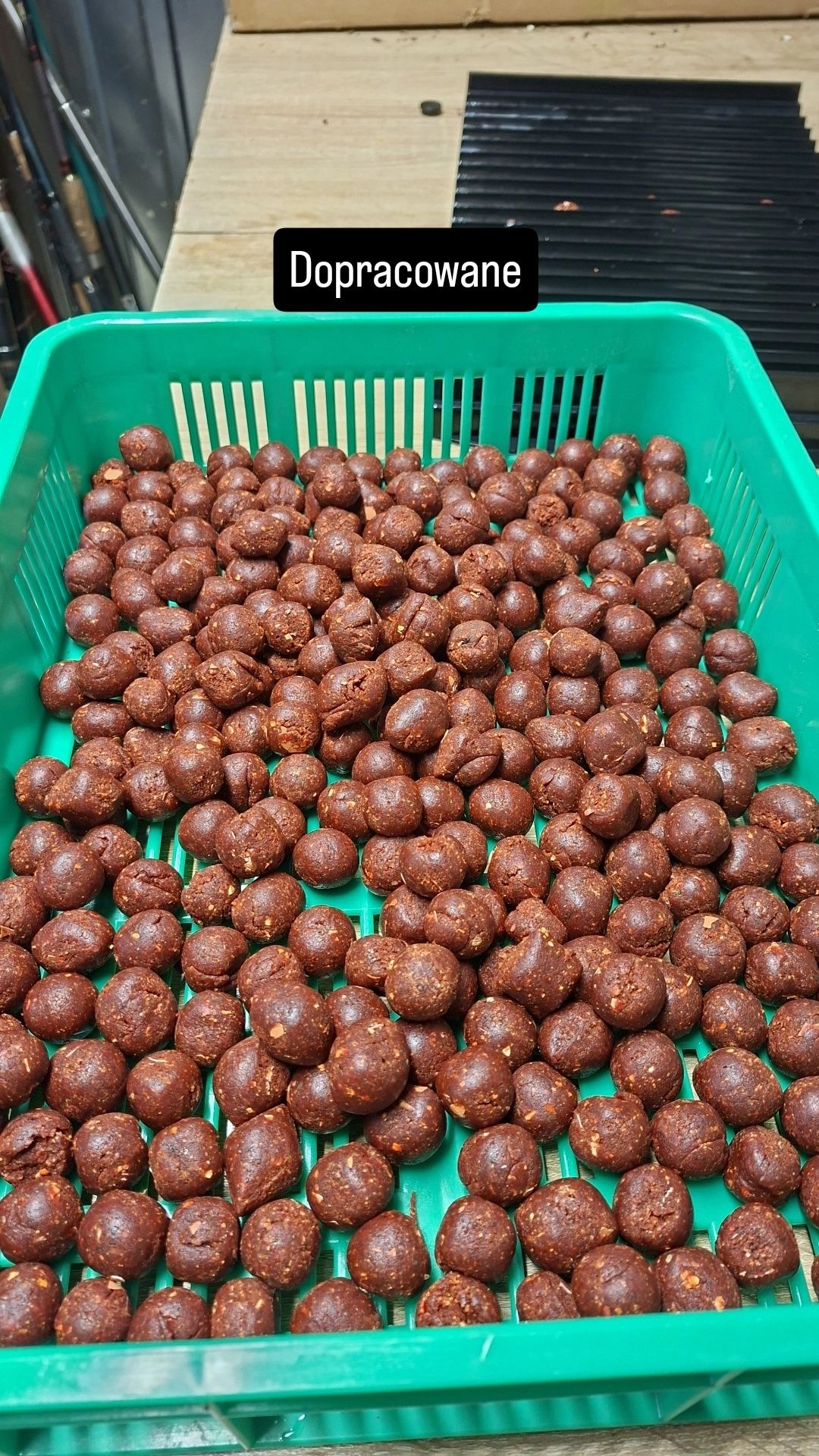 Kulki zanętowe domowej roboty rak/kałamarnica  20mm
