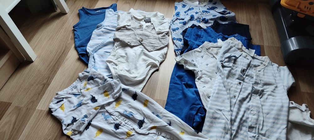 Ubranka dla chłopca rozmiar 86