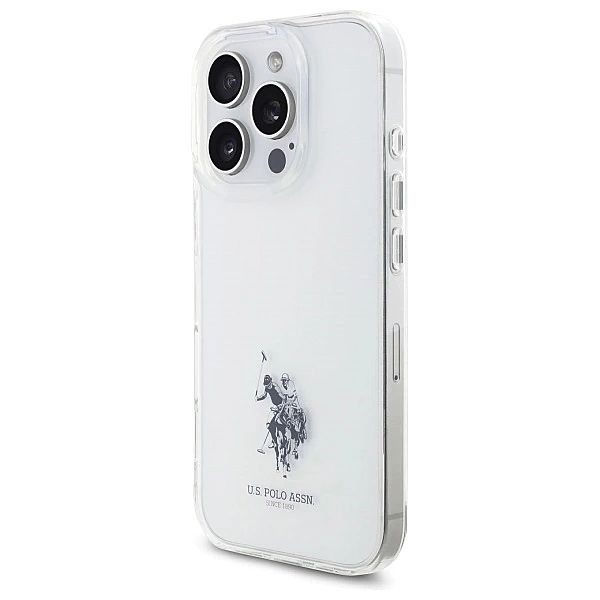 Etui US Polo IML Printed Double Horse Logo na iPhone 15 Pro Max 6.7" -