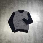 MĘSKI PREMIUM Sweterek Sweter Bawełna Tommy Hilfiger Pleciony Wzorek
