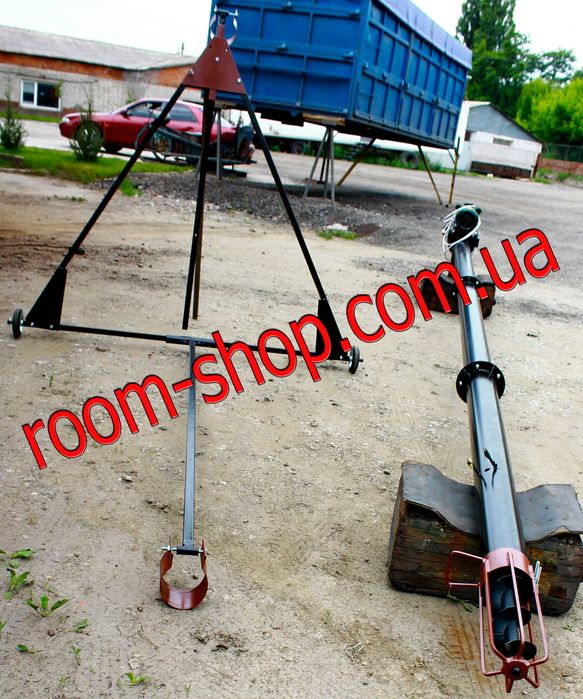 Шнековый погрузчик, транспортер, конвейер, шнек, диаметром 110 мм.