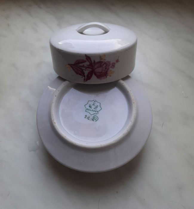 Чехия Богемия ваза заварник бокал чашка с ситечком барановка