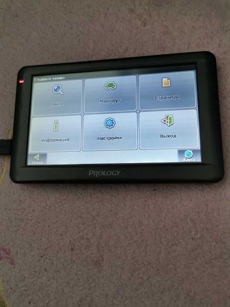 GPS навигатор Prology iMap-512M