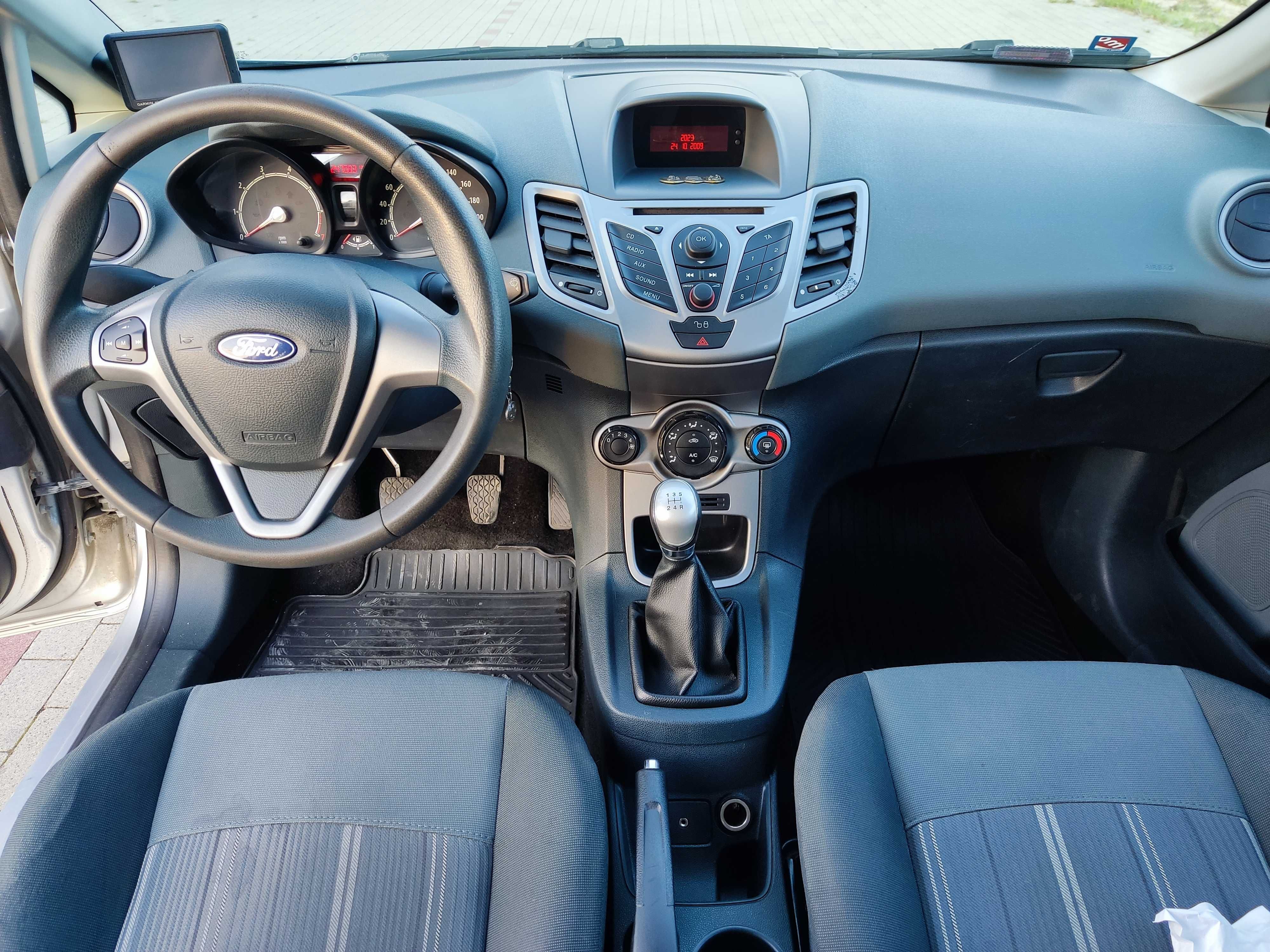 Ford Fiesta ŁADNA Z klimą NAWIGACJA1.2 ccm Benzynka Fajny Stan SUPER