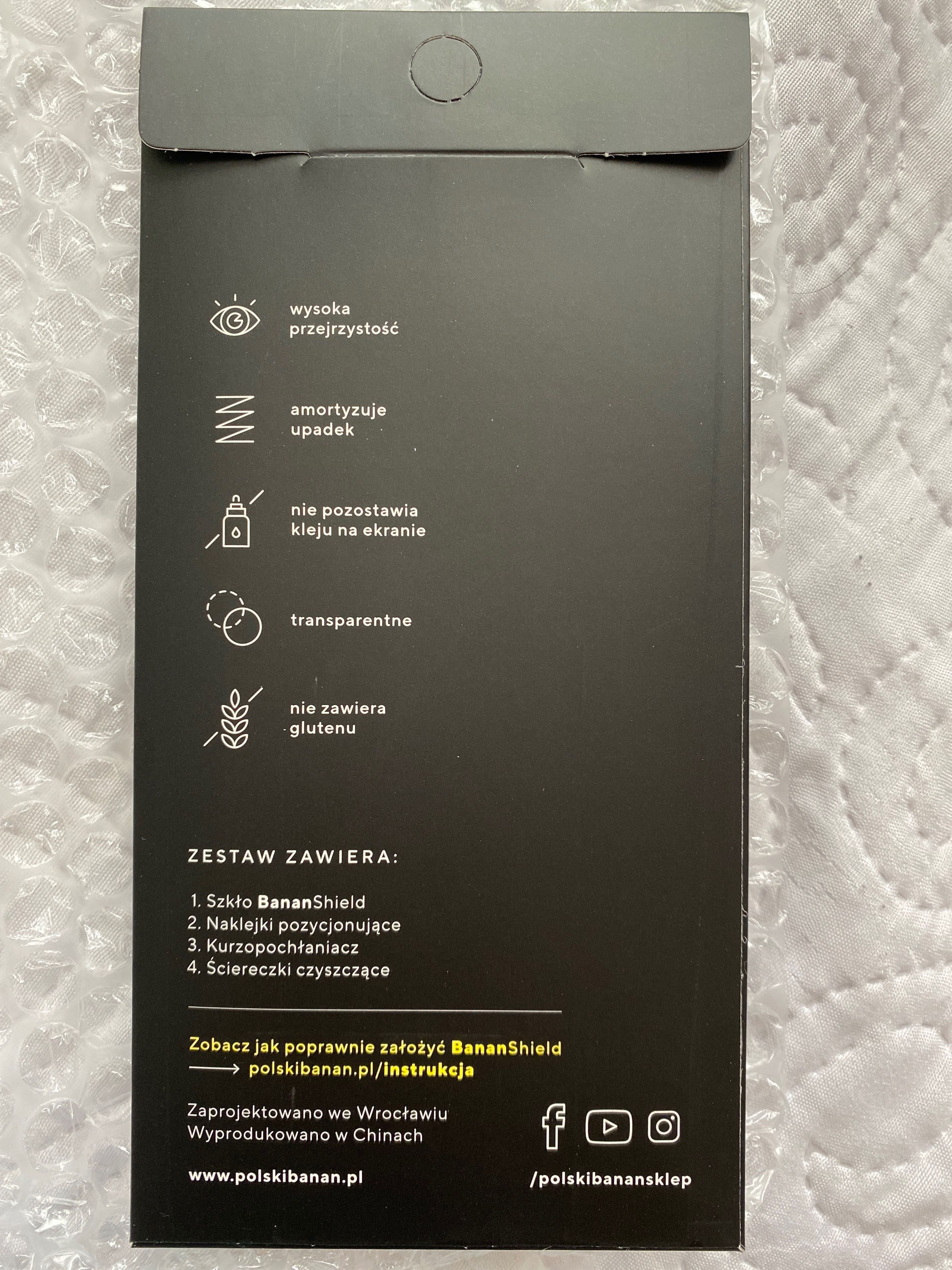Szkło hartowane do iPhone 11 i XR BananShield