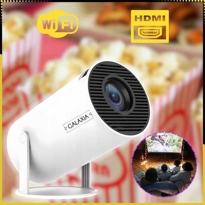 Projektor LED Rzutnik Mini Przenośny Android Wifi FULL HD Smart TV