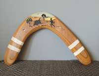 Bumerang Australia drewniany oryginalny australijski Wooden Boomerang